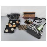 Handmade coin bag, wallets, hipster & cosmetic bag