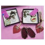 Gutsy Goodness Christmas related necklaces