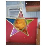 Star candle holder - Glass Panels