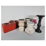Candlesticks & Holders - Wood