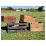 Wood Crates: 1-John Martin RFD Spartanburg SC