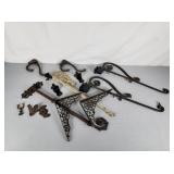Wrought Iron Hangers & Shelf Brackets