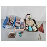 Rubber stamps/pad & hole punches
