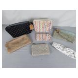 Make up bag, wristlet, coin purses