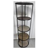 Metal round shelf