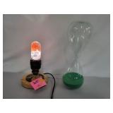 Hour glass & fun light