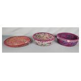 Handmade Wrapped bowls & plate