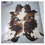 Real Cow Hide rug 75"x78"