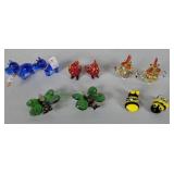 Miniature glass creatures (10)