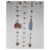 Metal whimsical wind chime/bells