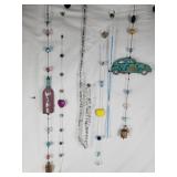 Metal whimsical wind chime/bells