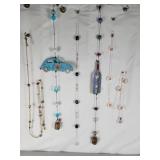 Metal whimsical wind chime/bells