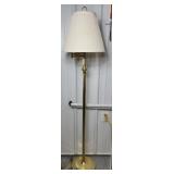 Brass floor lamp