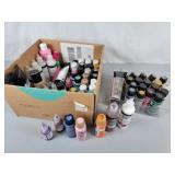 Paints: Tulip, Folk-art, Chalk, Glitter