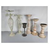 Candle sticks & chalice