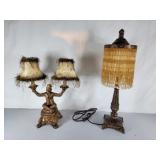 Beaded lamp & monkey lamp