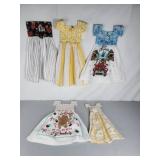 Fabric topped hanging kitchen towels
