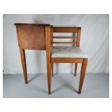Gossip Bench Upholstered Seat