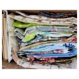 Heavy Upholstery Fabric-Greens Blues Beiges