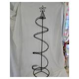 Card Display Rack in shape of Tree w/ Star 44"
