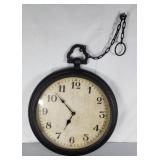 Pocket watch style wall clock