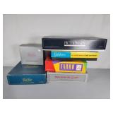 Games Trivia Pursuit, Tabbo, Yahtzee, Pictionary