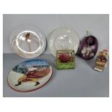 Holiday Plates Wall Pocket Air Plant