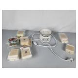 Scentsy Heater and Lots of waxes - some open