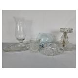 Upcycled Glass Cream Sugar Vase Tray