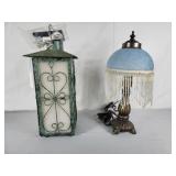 RC Lantern & Beaded lamp