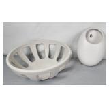 Fruit bowl & wall pocket