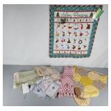 Quilt Advent calendar, woven towel, macrame