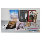 Religious books, blessing pouches