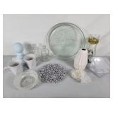 Coca-Cola Plate Glass Bead Coffee Cups Daisy Plate