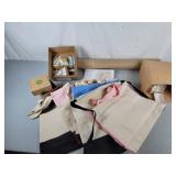 Craft paper, gift boxes/bags, totes