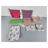 Handmade pencil, make up, coin  bags