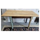 Vintage farm house table