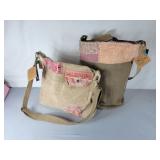 Vintage Addiction canvas purses