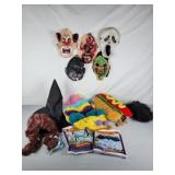 Halloween masks, dog costumes & wigs