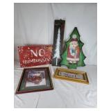 Christmas wall/shelf art