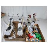 Oh Deer! Metal Art, Christmas Geese, Earrings