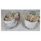 Handmade coaster, & large mug ready for gifting