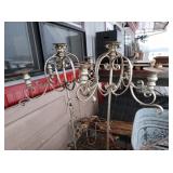 TWO matching 48" H Candelabras