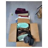 Velvet, faux suede, flannel & wool felt