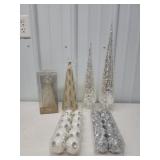 Silver Christmas dï¿½cor  collection