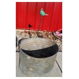 Galvanized Foot Tub Approx. 20" D