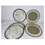 Hand wrapped placemats