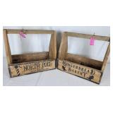 Carpentar tool box with Christmas design