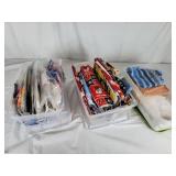 College & Pro-sport quilt fabric, iron Ons & rags