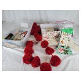 Handmade post cards, wood crafting items